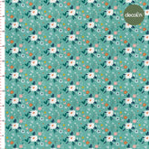 Crispy Flower Heart Patterned Digital Printed Fabric